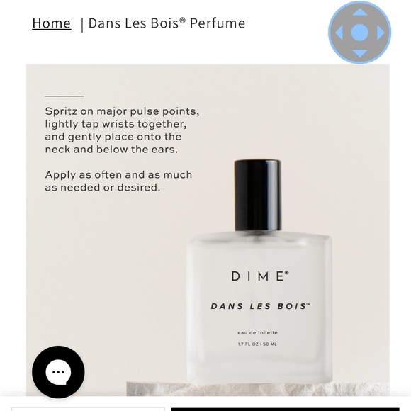 DIME Dans Les Bois Clean fragrance perfume NEW IN BOX! - Picture 6 of 7